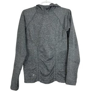 Athleta Tracker Hoodie Grey Large 138497